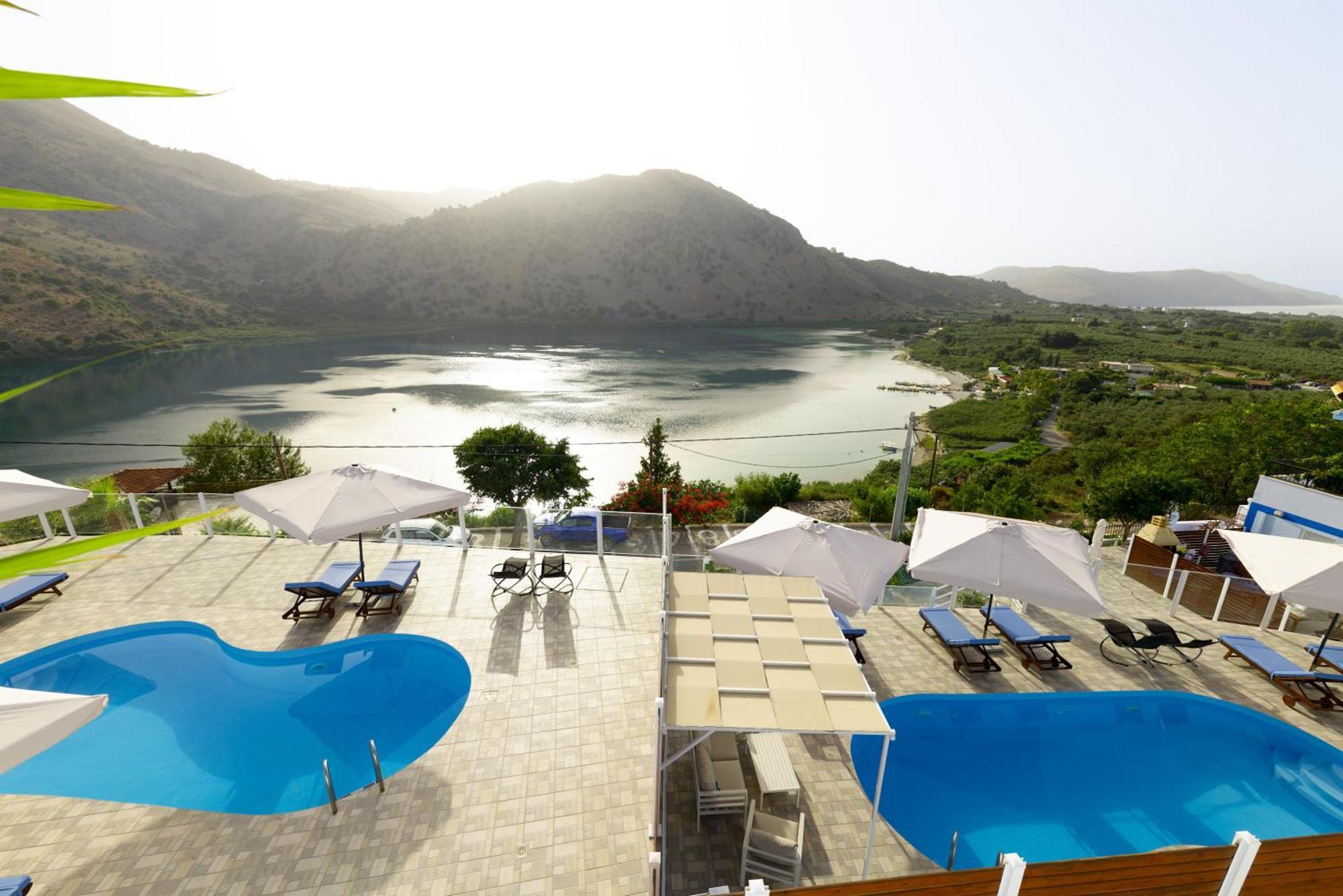 Lake View Suites Kávallos Exteriér fotografie